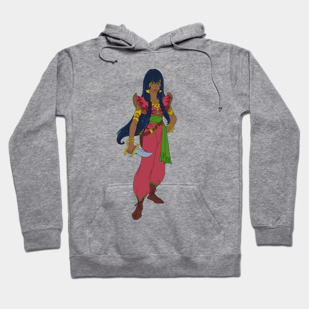 Tula from The Pirates of Dark Water Hoodie by GoneawayGames